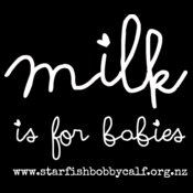 Milk Is For Babies white